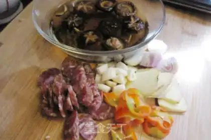 Make Chicken wing seafood step 5