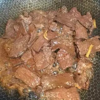Make Cream pepper beef step 3