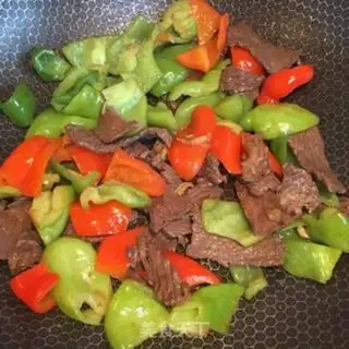 Make Cream pepper beef step 4