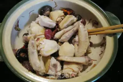 Make Chicken wing seafood step 9