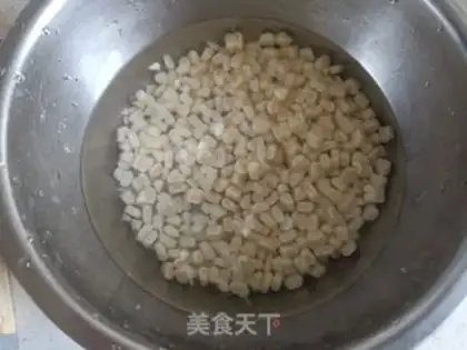 Make Gold sand corn step 1