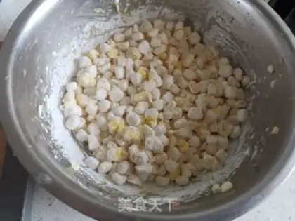 Make Gold sand corn step 3