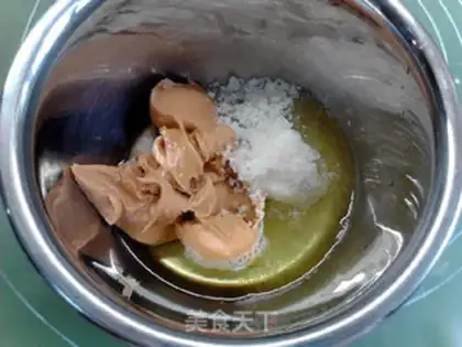 Make Peanut butter pancakes step 1