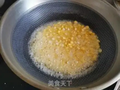 Make Gold sand corn step 4