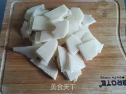 Make Onion chips, fat cow step 1