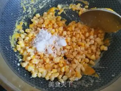 Make Gold sand corn step 7