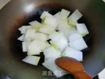 Make A boiled melon step 2