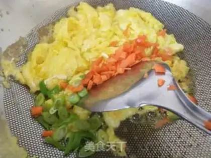 Make Egg fried rice step 3