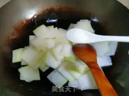 Make A boiled melon step 3