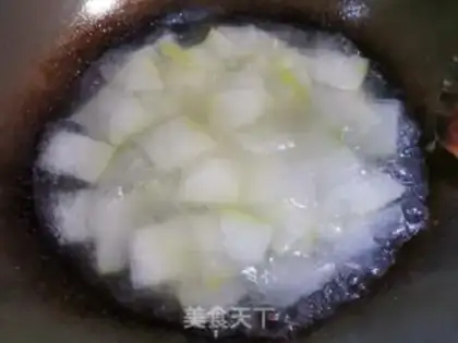 Make A boiled melon step 4
