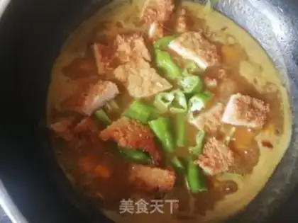 Make Curry chicken chops step 13