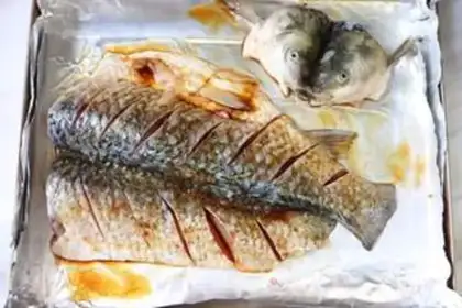 Make Homemade fish step 1