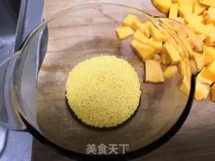 Make Golden pumpkin step 1