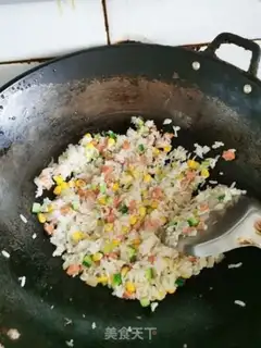 Make Pepper cheese rice step 3