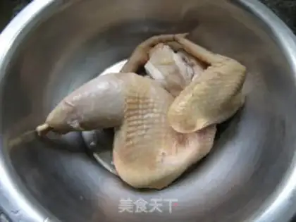 Make Soybeans, chicken soup step 0