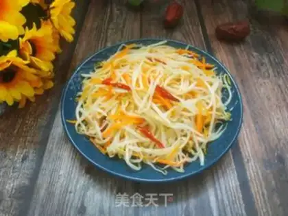 Make Jealousy bean sprouts step 12