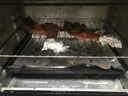 Make Bake the whole chicken leg step 4