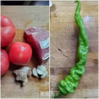 Make Potato pepper beef step 0
