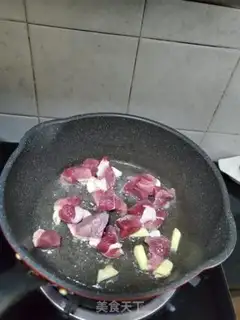 Make Potato pepper beef step 3