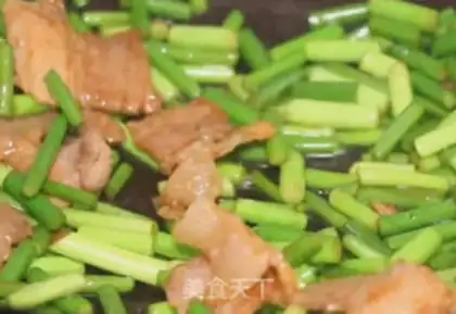 Make Garlic fried meat step 4