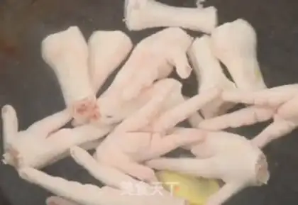 Make Chicken claws step 1