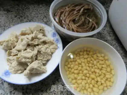 Make The soybeans step 0
