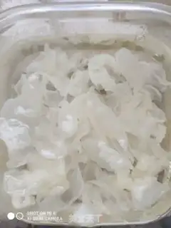 Make Peach geled snow swarms of michell soup step 3