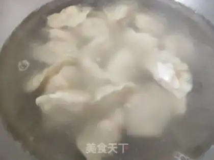 Make Tomato egg dumplings step 5