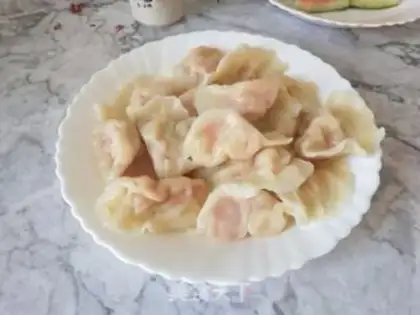 Make Tomato egg dumplings step 6