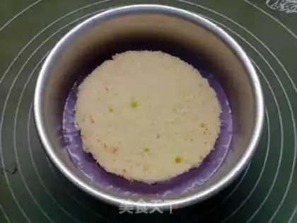 Make Blueberry mousse cake step 11