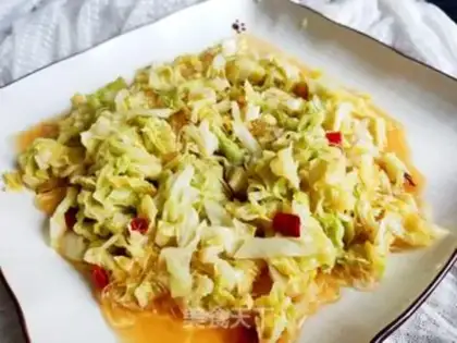 Make A cabbage and a fan step 12