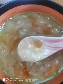 Make Peach geled snow swarms of michell soup step 8