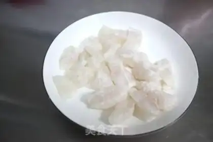 Make Barsafish tofu step 2
