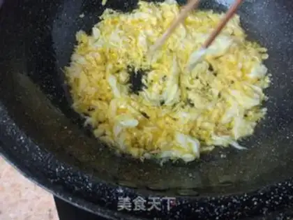 Make Egg sauce step 4