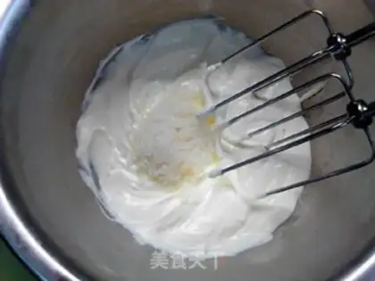 Make Blueberry mousse cake step 16
