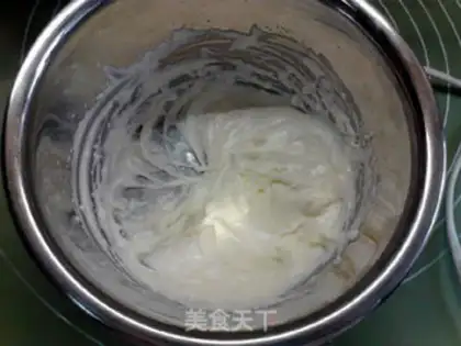 Make Blueberry mousse cake step 17