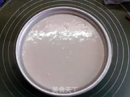 Make Blueberry mousse cake step 19