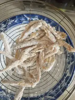 Make ♪ Dried and fried ♪ step 4