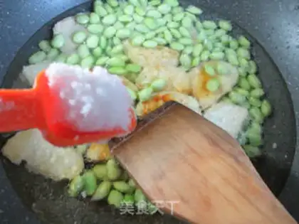 Make Soybeans and sour chicks step 6