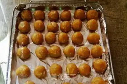 Make Almond peanut butter soyball step 6