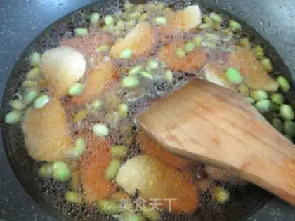 Make Soybeans and sour chicks step 8