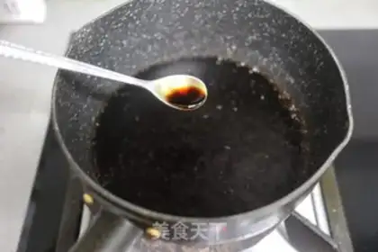 Make Red sugar ice powder step 7