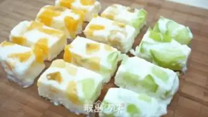 Make Fruit yogurt step 1