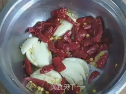 Make Spicy beans step 2