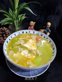 Make Scooter show, egg soup step 9