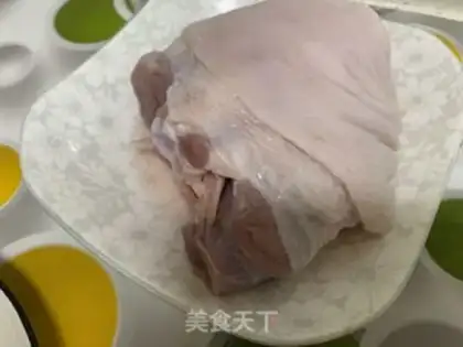 Make Big pig hoof step 0
