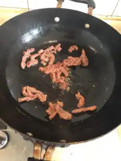 Make Creamed beef step 1