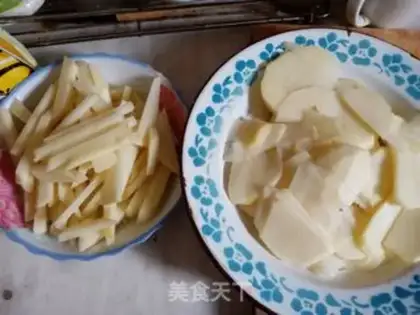 Make Potato chips step 2