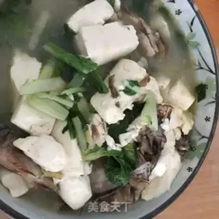 Make Tofu soup step 3