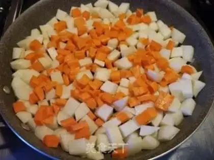 Make Potato rice step 4